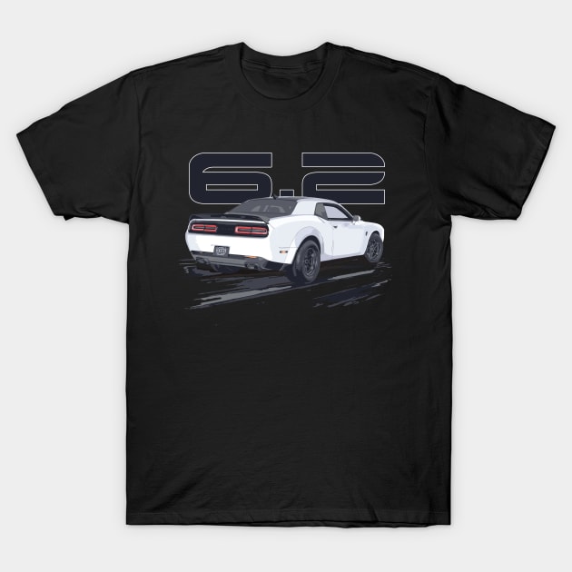 6.2L ESD HELLCAT DRAG RADIAL REDEYE iron cast muscle T-Shirt by cowtown_cowboy